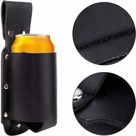 Classic Black Beer Case / Leather Case For Beer - Image 4