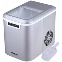 AREBOS Ice Cube Machine 2,2L Icemaker Ice Cube Maker Ice Machine 12kg/24h