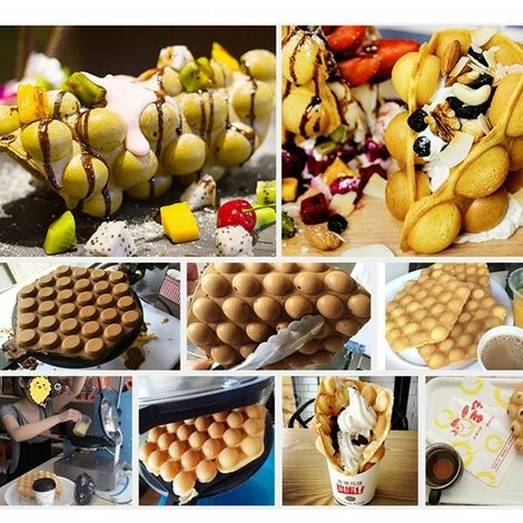 Electric Waffle Maker Pancake Oven Professional Waffle Maker Machine 110V-220V(Euro Standard Socket) - Image 2