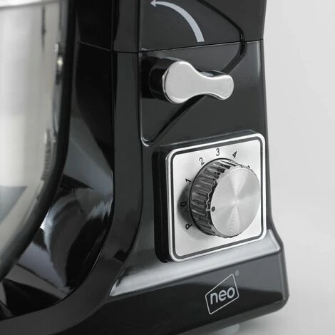 Neo Black 5L 6 Speed 800W Electric Stand Mixer - Image 3