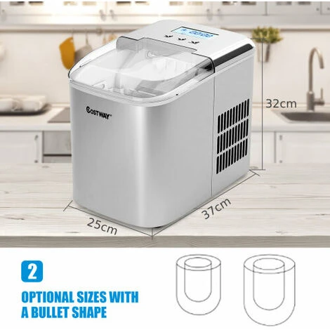2.1L Ice Maker Machine Automatic Electric Ice Cube Maker - Image 2