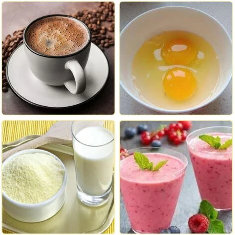 HIASDFLS Lot De 2 Mousseurs À Lait Portables À Piles – Fouet Électrique Pour Mousseur À Café, Agitateur À Batterie, Mousseur À Lait Portable, Mini Mélangeur Pour Café Pare-Balles, Cappuccino, Latte, F - Image 5