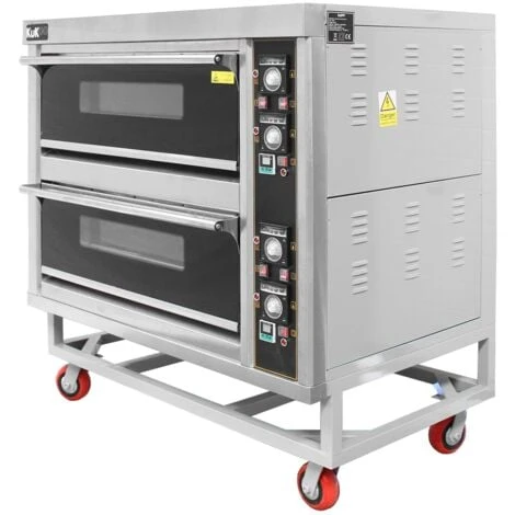 KuKoo Commercial Baking & Pizza Oven, Large Twin Deck Stone Base, - Image 4