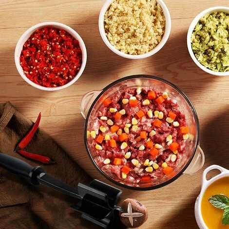 Meat Chopper, Ground Meat Chopper Utensil, Multifunctional Heat Resistant Masher And Mix Chopper For Hamburger Meat, Ground Beef, Turkey And More, Hamburger Chopper Utensil Non Stick Cookware - Image 5