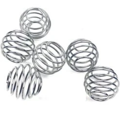 Shaker Balls, 6 Pcs Protein Shaker Ball Stainless Steel Blender Ball Replacement Shaker Ball For Shaker,Drinking Bottle Cup, 1.2 In
