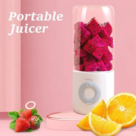 Portable Fruit Blender, 500ml 6 Blades Juicer Portable Mini USB Blender For Smoothie Mini Juice Bottles Electric USB Blender Cup Milkshake For Sport And Travel,BPA Free - Image 2