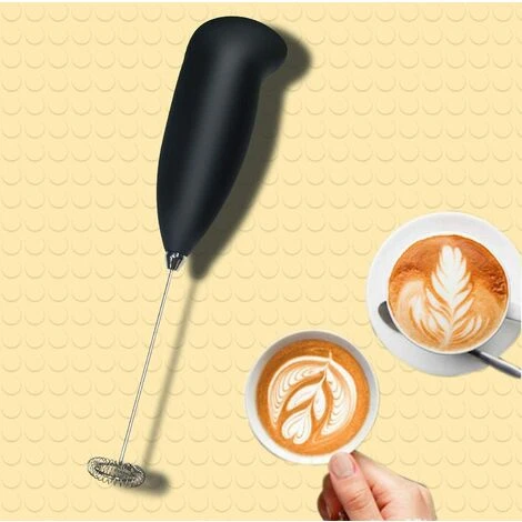 GDRHVFD Portable Latte Milk Frother - Bulletproof Coffee Mixer, Cappuccino, Smoothie, Matcha, Hot Chocolate, Electric Mixer For Christmas Gifts. - Image 3