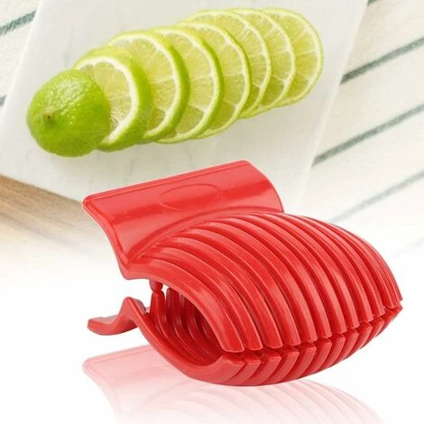 Tomato Cutter Lemon Slicer Round Cutter Vegetable Fruit Cutter Artifact Kitchen Gadget - Image 4