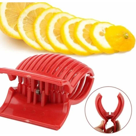 Tomato Cutter Lemon Slicer Round Cutter Vegetable Fruit Cutter Artifact Kitchen Gadget - Image 5