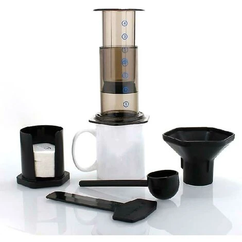 Manual Coffee Machine Pressure Pot Transparent Manual Coffee Machine - Image 4