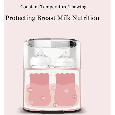 In 1 Smart Universal Baby Bottle Warmer, Heated Sterilizer 110-220V, Electric Milk Food Warmer With Timer - Image 3