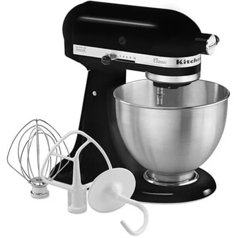 KitchenAid Onyx Black Classic Stand Mixer - Image 2