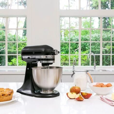 KitchenAid Onyx Black Classic Stand Mixer - Image 4