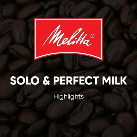 Melitta Caffeo Solo & Perfect Milk E957-101 Black Bean To Cup Coffee Machine - Image 4