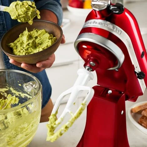 KitchenAid Artisan Mixer 156 Candy Apple With Glass Bowl With Free Gift - Image 4