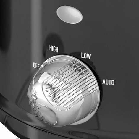 Swan 1.5L Slow Cooker Retro Black - Image 3