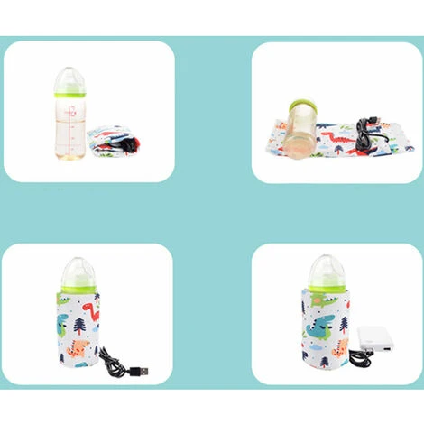 Portable USB Baby Bottle Warmer Thermostat For Outdoor Family Travel (Cat) - Image 4