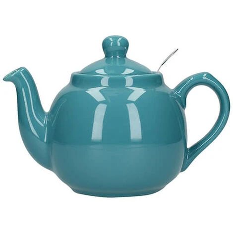London Pottery Farmhouse Filter 2 Cup Teapot Aqua