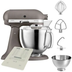 KitchenAid Artisan Mixer 185 Imperial Grey With Free Gift