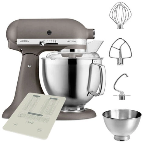 KitchenAid Artisan Mixer 185 Imperial Grey With Free Gift