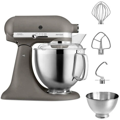 KitchenAid Artisan Mixer 185 Imperial Grey With Free Gift - Image 2