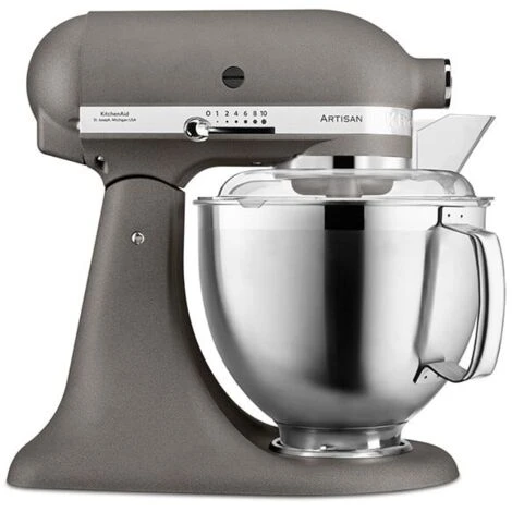 KitchenAid Artisan Mixer 185 Imperial Grey With Free Gift - Image 3