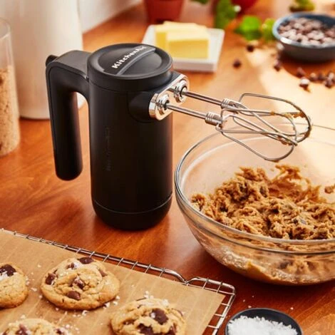 KitchenAid Matte Black Cordless Hand Mixer - Image 5