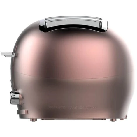 The Funky Appliance Company 4 Slice Toaster Rose Gold Pink - Image 4
