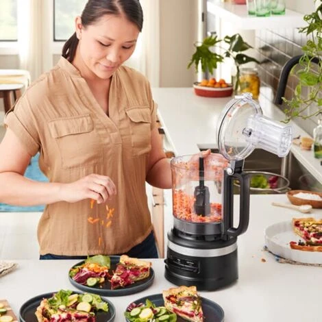 NEW KitchenAid 2.1L Matte Black Food Processor - Image 5