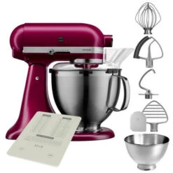 KitchenAid Artisan Mixer 195 Beetroot With Free Gift