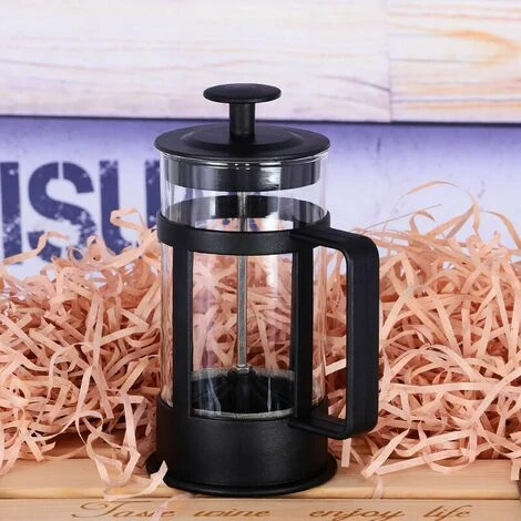 French Press Coffee Maker - - Black - Image 3
