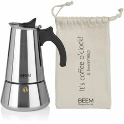BEEM ESPRESSOMAKER Espresso Maker (300ml) - Stainless Steel/Black