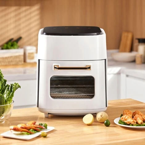 Livingandhome White 15L Large Air Fryer Oven - Image 2