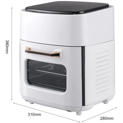 Livingandhome White 15L Large Air Fryer Oven - Image 5
