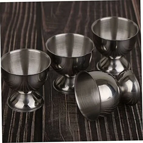 Stainless Steel Parts Egg Cups Set Egg Tray Egg Poachers For Hard And Soft Egg Holders Kitchen Tool - Image 2