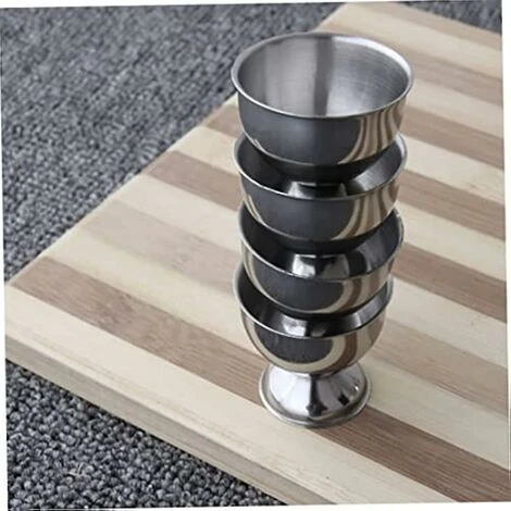 Stainless Steel Parts Egg Cups Set Egg Tray Egg Poachers For Hard And Soft Egg Holders Kitchen Tool - Image 4