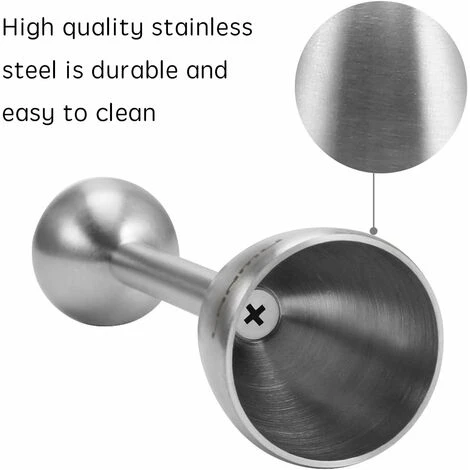 Egg Shell Separator, Egg Cutter Stainless Steel Egg Tool Egg Cutter, For Opening Raw And Cooked Egg Shells, Large 13.2 3.6 Cm - MODOU - Image 2