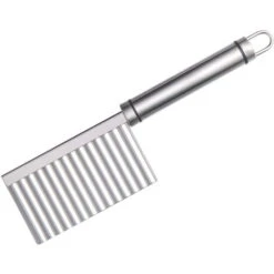 Stainless Steel Topping Cutter Tool Punch Chip Cutter, Vegetable Slicer, Wave Slicer, Potato Slicer For Vegetable Fruit MODOU