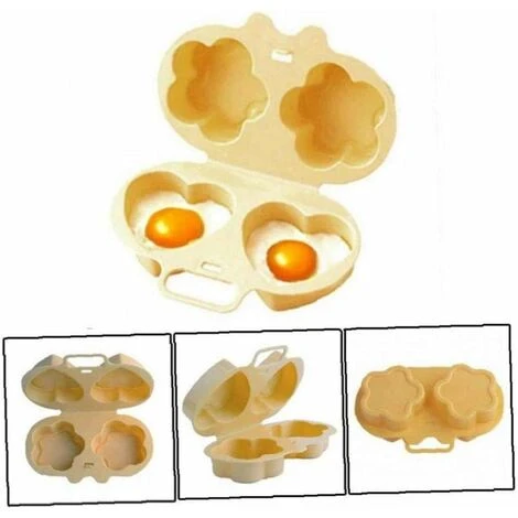 Microwave Egg Poacher Creative Kitchen Utensil 1pc - Image 3