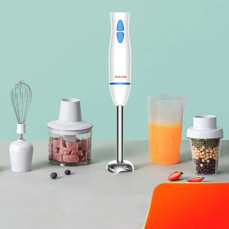 Hand-held Multi-functional Kitchen Stick, Baby Food Supplement, Electric Stir Stick, Cooking Machine Juicer Set(host+meat Grinder Cup) - Image 3