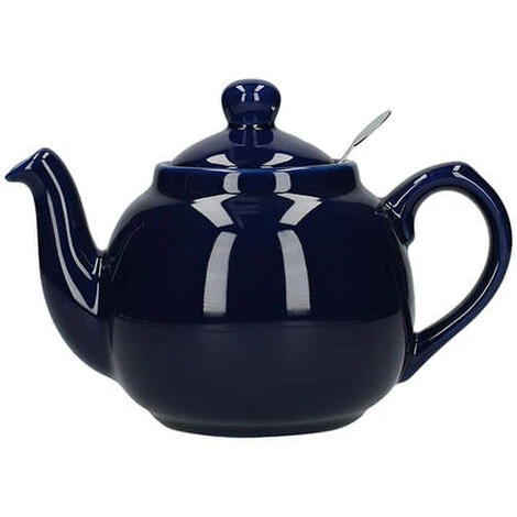 London Pottery Farmhouse Filter 2 Cup Teapot Cobalt Blue