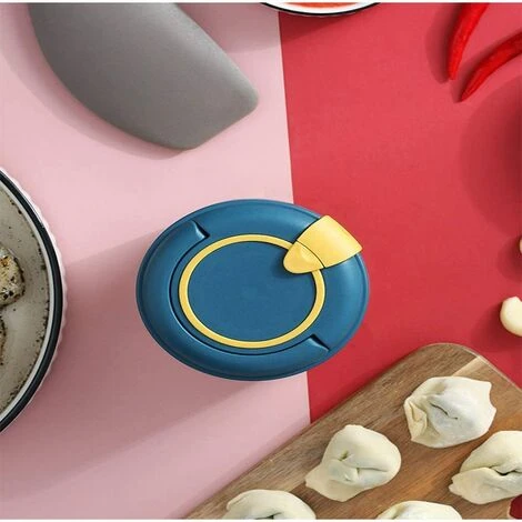 Pieces Manual Chopper, Kitchen Chopper, Vegetable Chopper, Garlic Chopper, Mini Chopper, Fruit Vegetable Chopper, Onion Chopper, For Vegetable, Fruit, Onion, Garlic (Yellow Blue) - Image 3