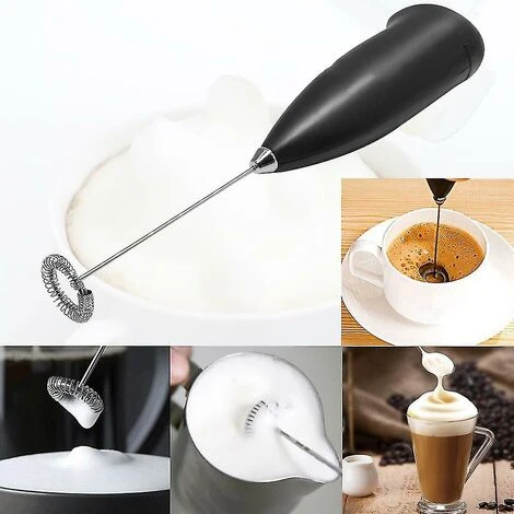 FlkwoH Mini Milk Frother Handheld Foamer Coffee Blender Egg Beater Stirrer - Image 5