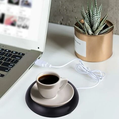 Thermostat USB Drink Cup Warmer (Black) 12.7122.5cm - Image 2