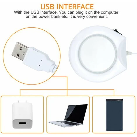 Unique USB White Portable Electronic Cup Warmer With Switch For Coffee And Milk - Image 4