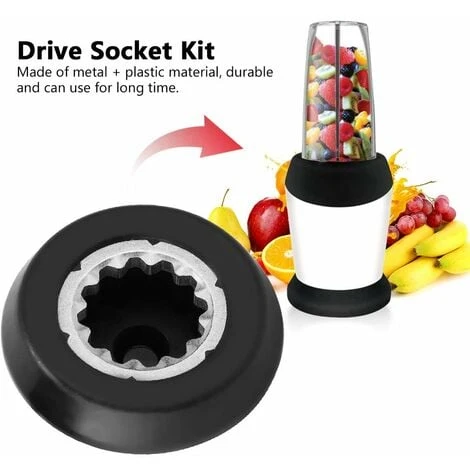 Driving Socket Blender Drive Socket Transmission Shaft Kit For NutriBullet Blender RX 1700W Replacement Part - Image 2