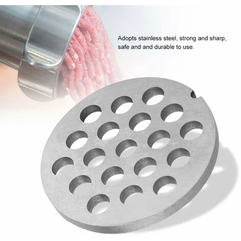 Meat Grinder Knife Stainless Steel Mincer Plate Disc Knife With Holes Professional Replacement Accessories For Grinders Mincers(7.5mm) - Image 3