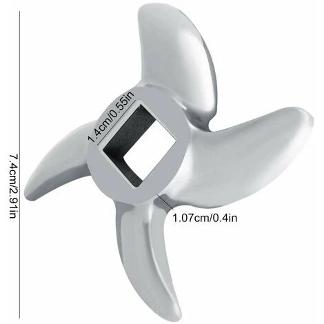 Meat Grinder Blade Stainless Steel Mincer Cutting Plate Professional Cross-Shaped Cutter Replacement Spare Part For Grinders Mincers(22) - Image 2