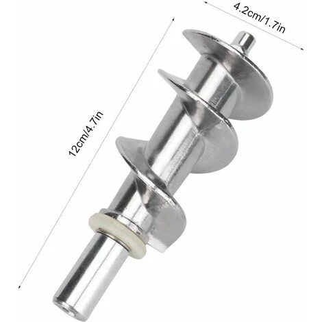 Meat Mincer Screw, Safe Meat Grinder Screw, Simple Installation Stainless Steel For Electric Meat Grinder Kitchen Home Use Meat Grinder Accessories - Image 2