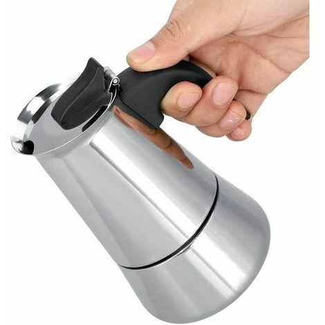 Moka Espresso Pouring Machine Home Office (100ml) - Portable Moka Pot Coffee Maker - Image 5